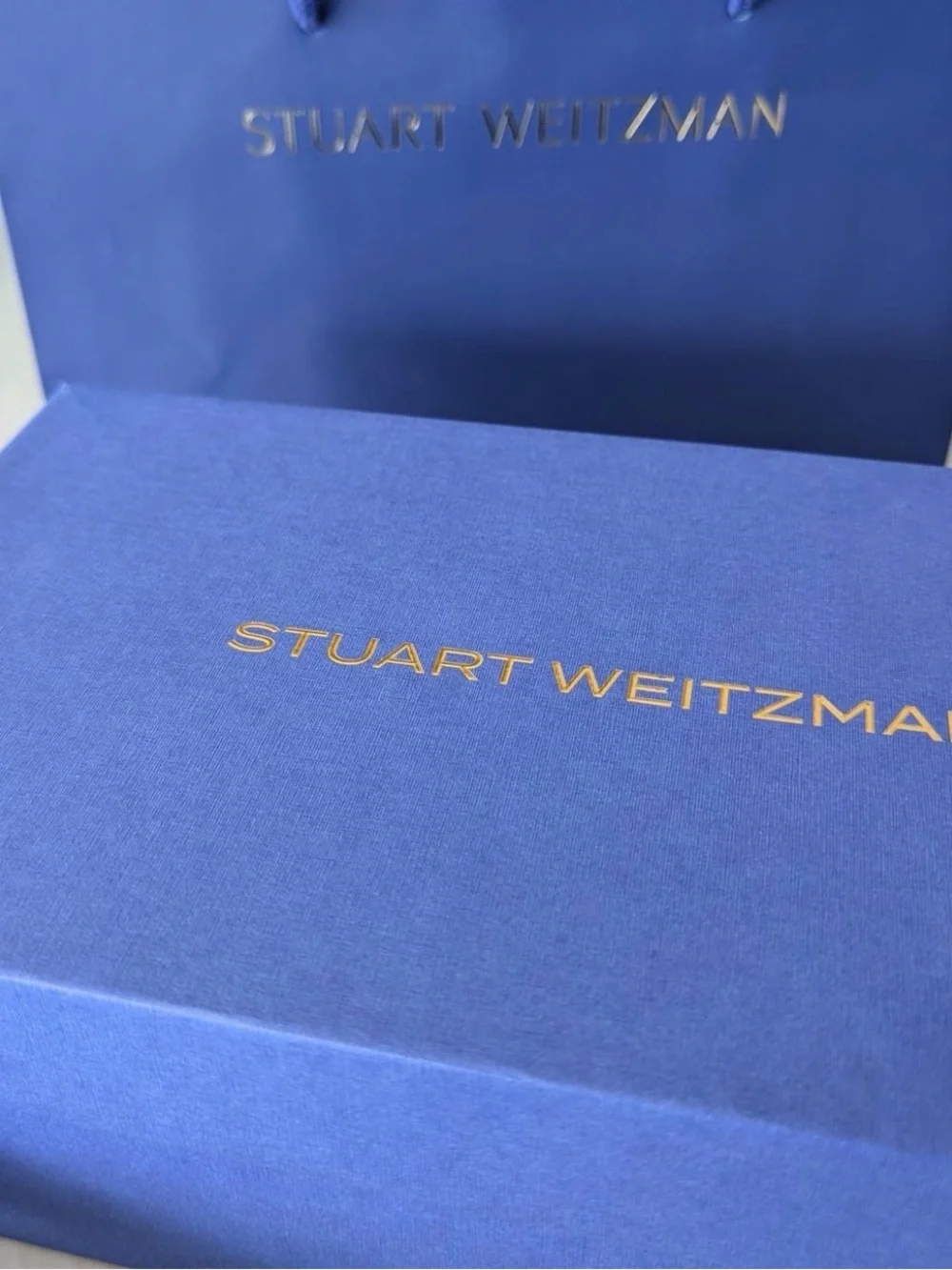 Stuart Weitzman Black Leather Grommet Buckle Kitten Heel Mule